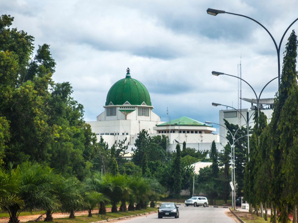 A government building in Abuja Nigeria