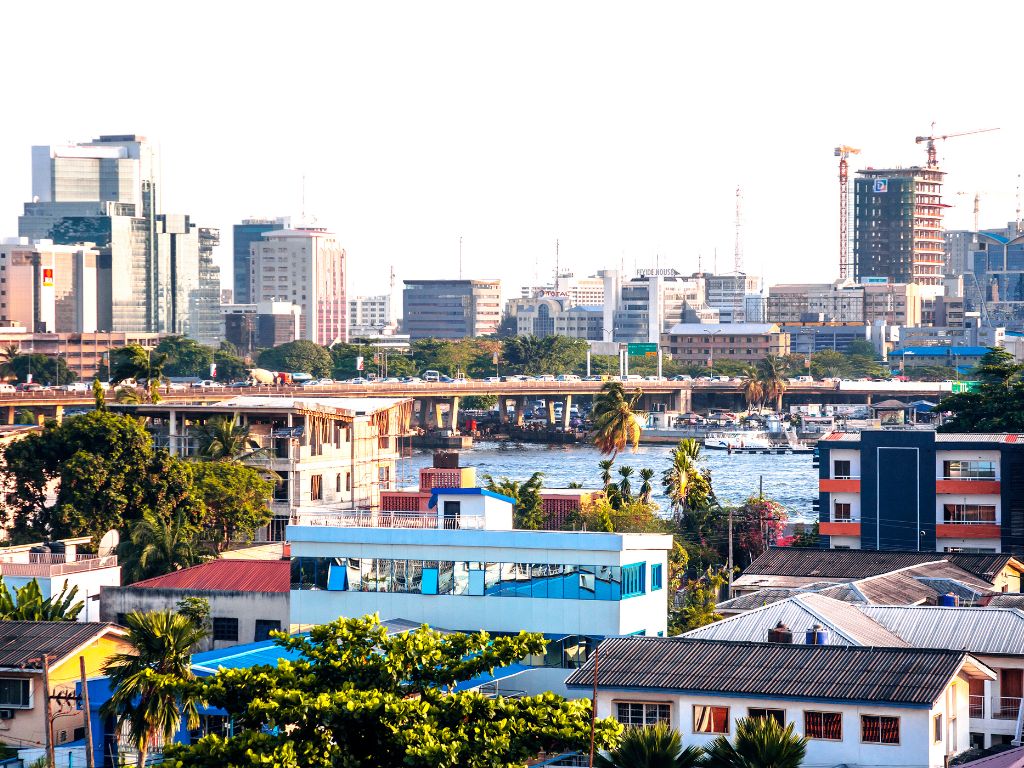 A view of Lagos in Nigeria